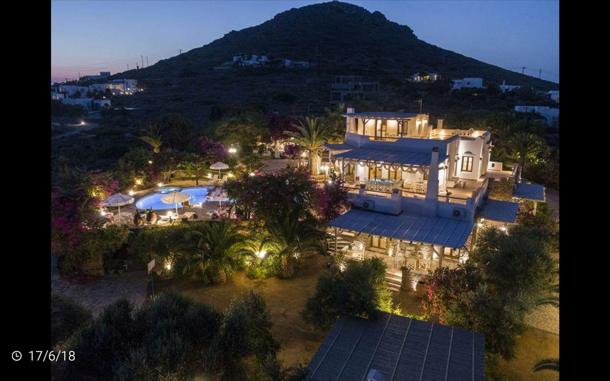 Villa Pari Manda Agios Prokopios  Buitenkant foto